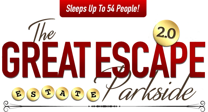 Checkout The Ms. Pac-Man bedroom at The Great Escape game house near Orlando, Florida