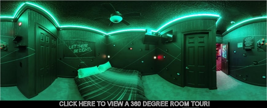 Cool bedroom ! - A laser maze is in it