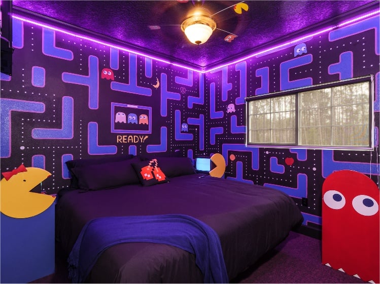 Ms. Pac-Man Bedroom